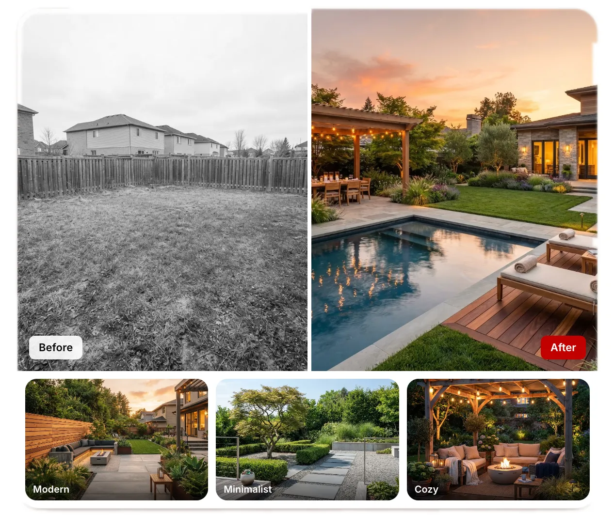 Design Your Backyard with AI