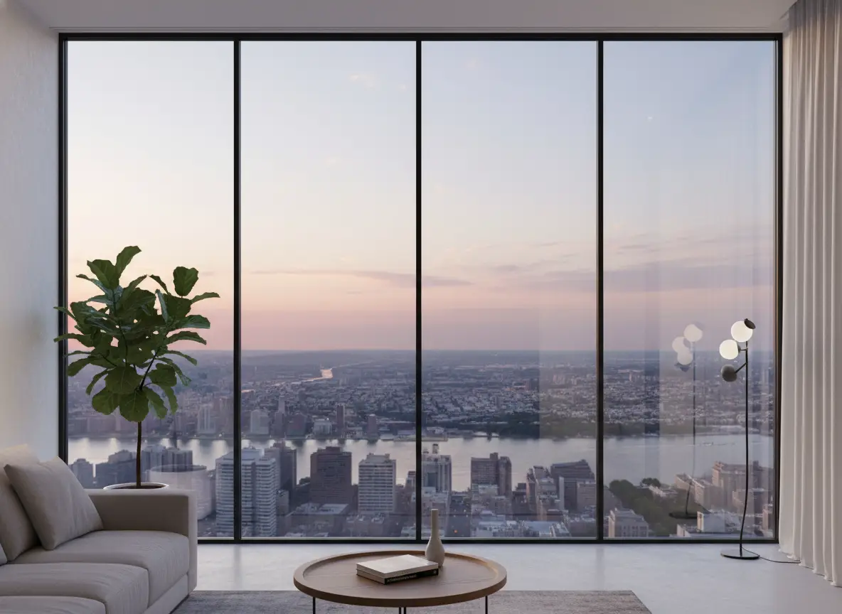 Floor-to-Ceiling Glass