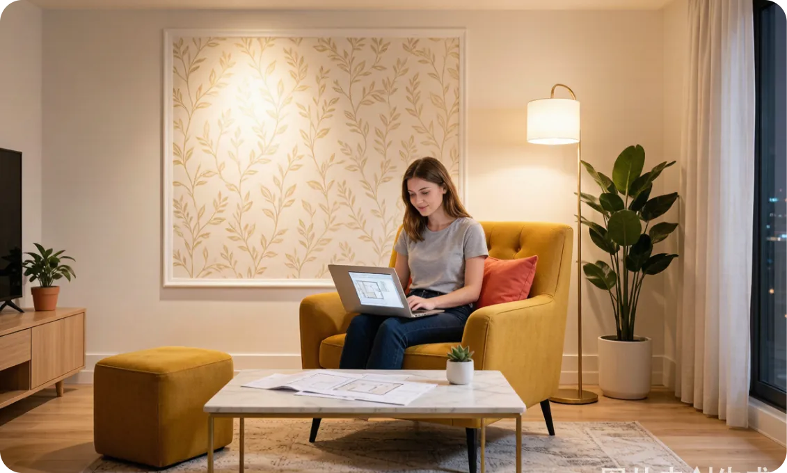 Personalizing rentals with AI home decor