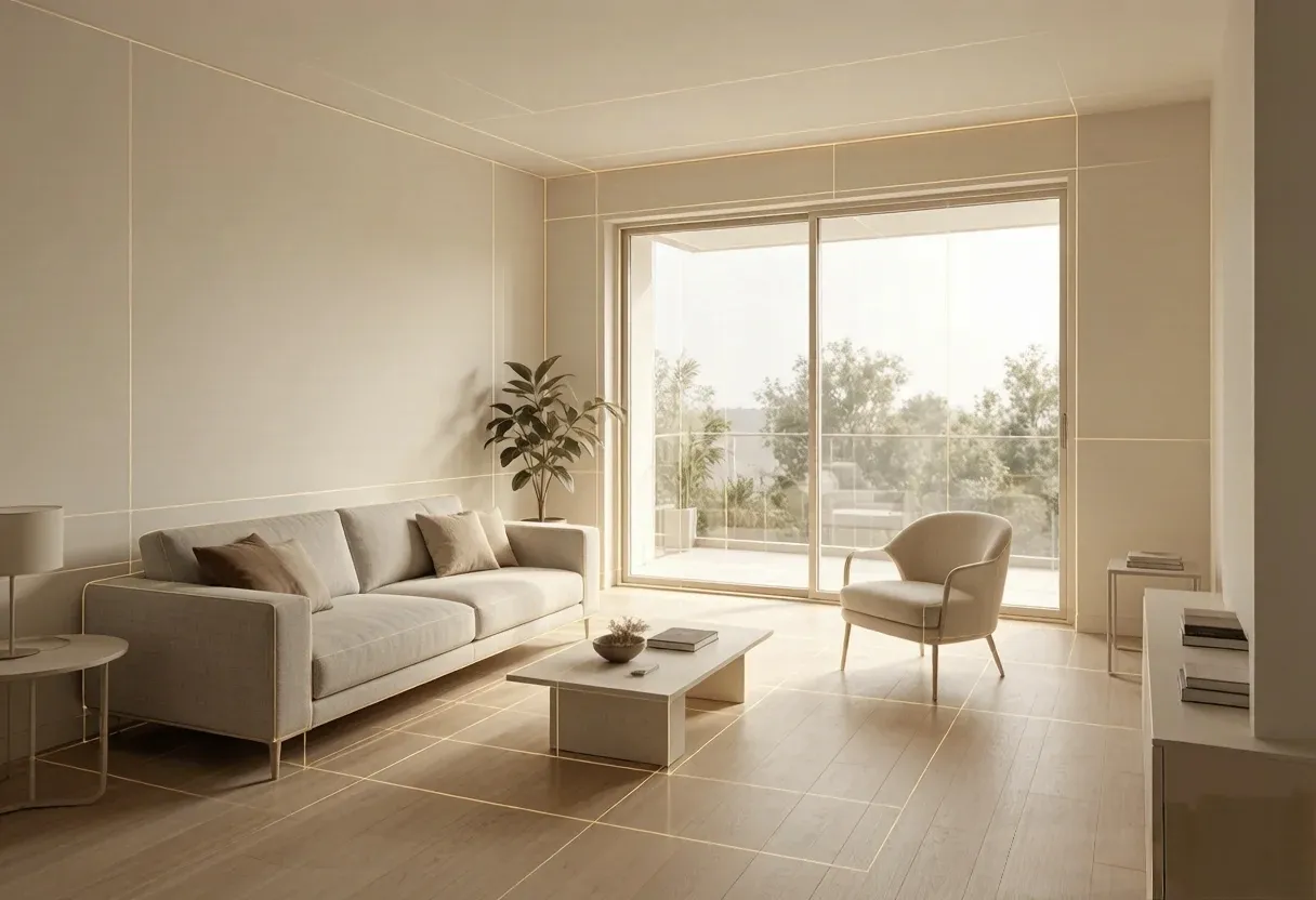 AI room design generates multiple room makeover variations for comparison